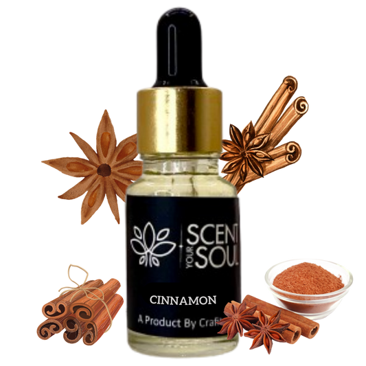 Cinnamon Diffuser Oil  - Pure and Natural Aromatherapy Diffuser Oil by Scent Your Soul - 14ml