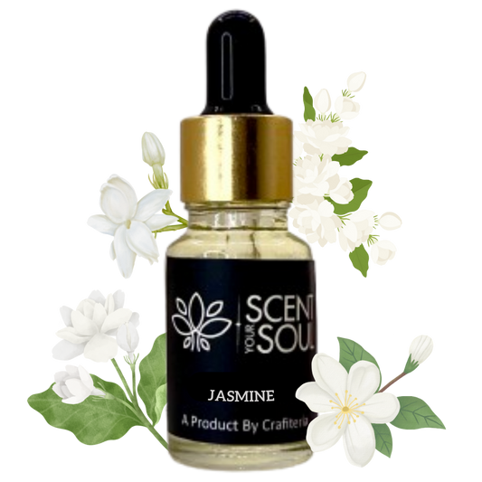 Jasmine Diffuser Oil - Pure and Natural Aromatherapy Diffuser Oil by Scent Your Soul - 14ml