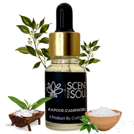 Kapoor (Camphor) Diffuser Oil Pure and Natural Aromatherapy Diffuser Oil by Scent Your Soul