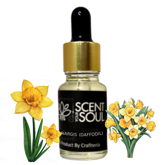 100% pure and natural Nargis (Daffodil) Diffuser Oil in Premium Bottle.