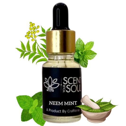 Neem Mint Diffuser Oil in Premium Box with Jute Bag