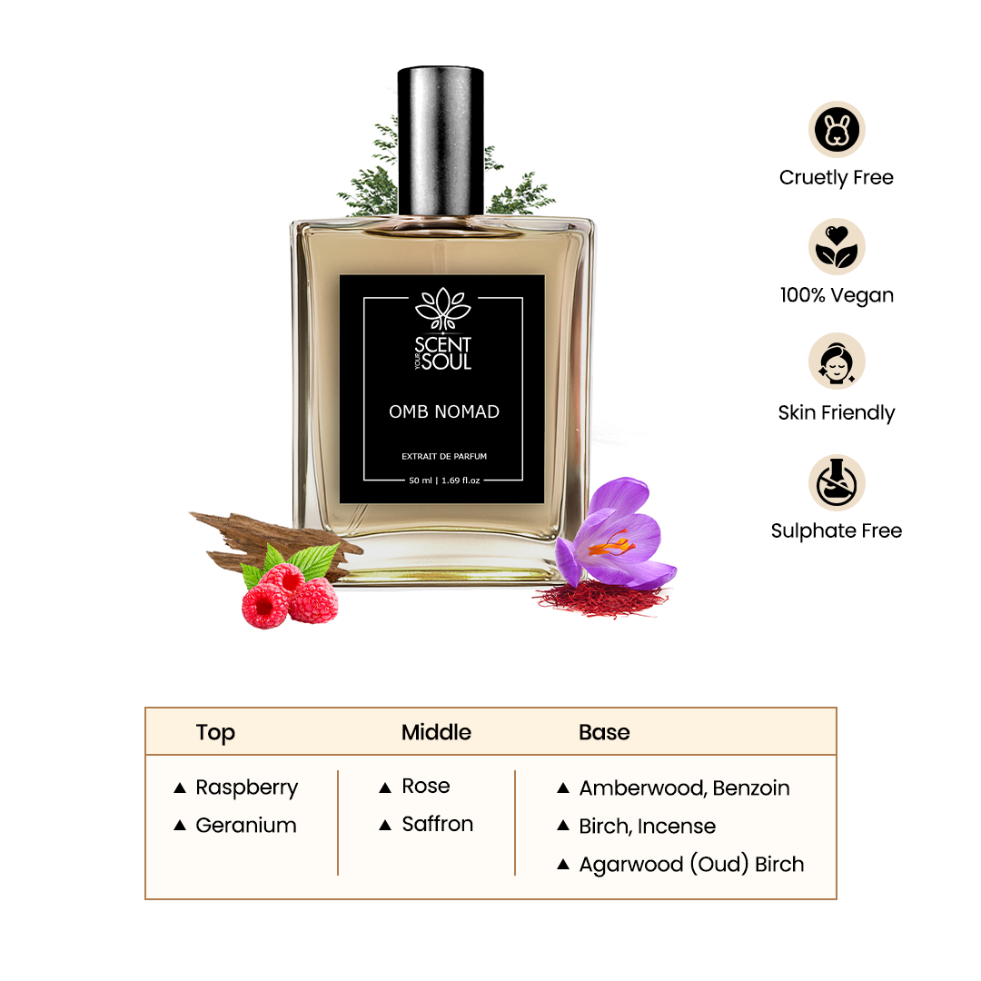 Buy OMB Nomad Extrait DE Parfum | Inspired by Louiss Vuittonn Ombree Nomadee | At Scent Your Soul