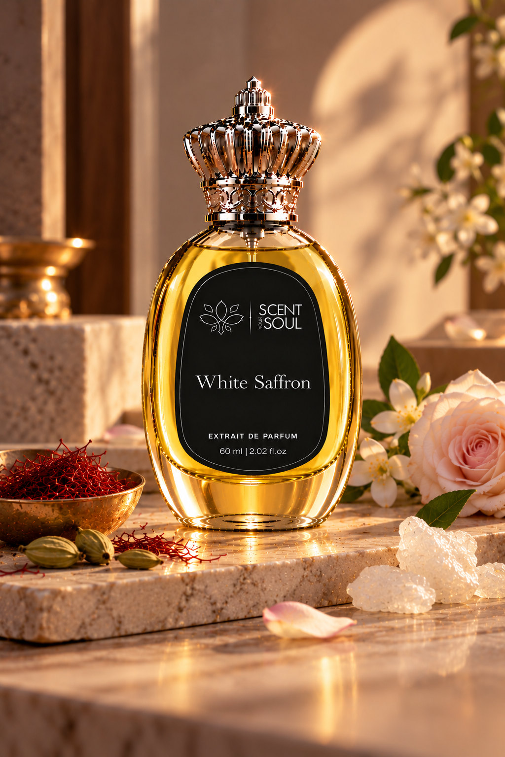 White Saffron Perfume by Scent Your Soul