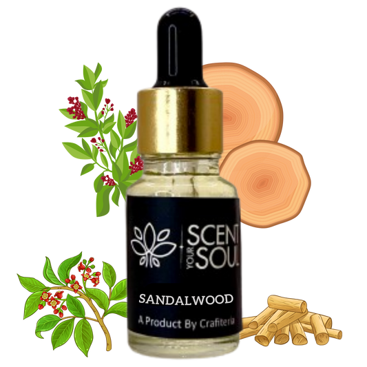 Sandalwood Diffuser Oil Pure and Natural Aromatherapy Oil by Scent Your Soul - 14ml