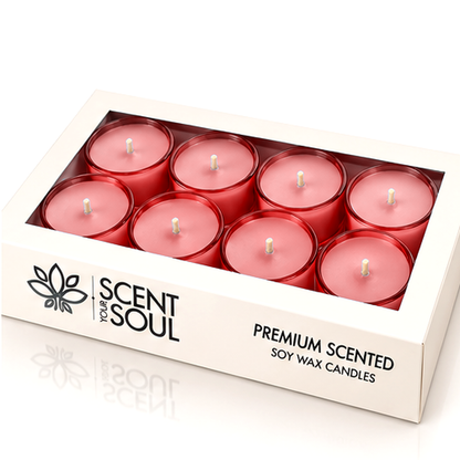 First Crush Romantic Rose Candles – Fresh Floral Fragrance for Love, Romance & Special Moments | Scent Your Soul