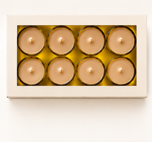Love Coffee Scented Candles – Rich Roasted Coffee Aroma, Premium Soy Wax Tealights for Cozy Evenings & Coffee Lovers | Scent Your Soul