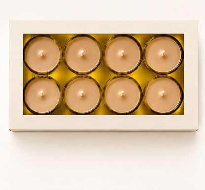Love Coffee Scented Candles – Rich Roasted Coffee Aroma, Premium Soy Wax Tealights for Cozy Evenings & Coffee Lovers | Scent Your Soul