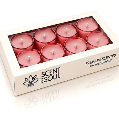 First Crush Romantic Rose Candles – Fresh Floral Fragrance for Love, Romance & Special Moments | Scent Your Soul