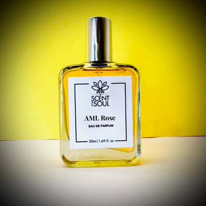 AML Rose Perfume in Premium Glass Bottle - Eau de Parfum by Scent Your Soul