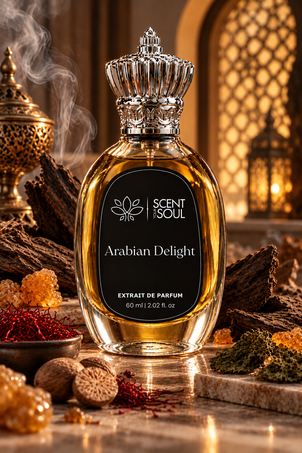Arabian Delight Oud Perfume | Strong Indian Black Oud Based - Scent Your Soul Exclusive