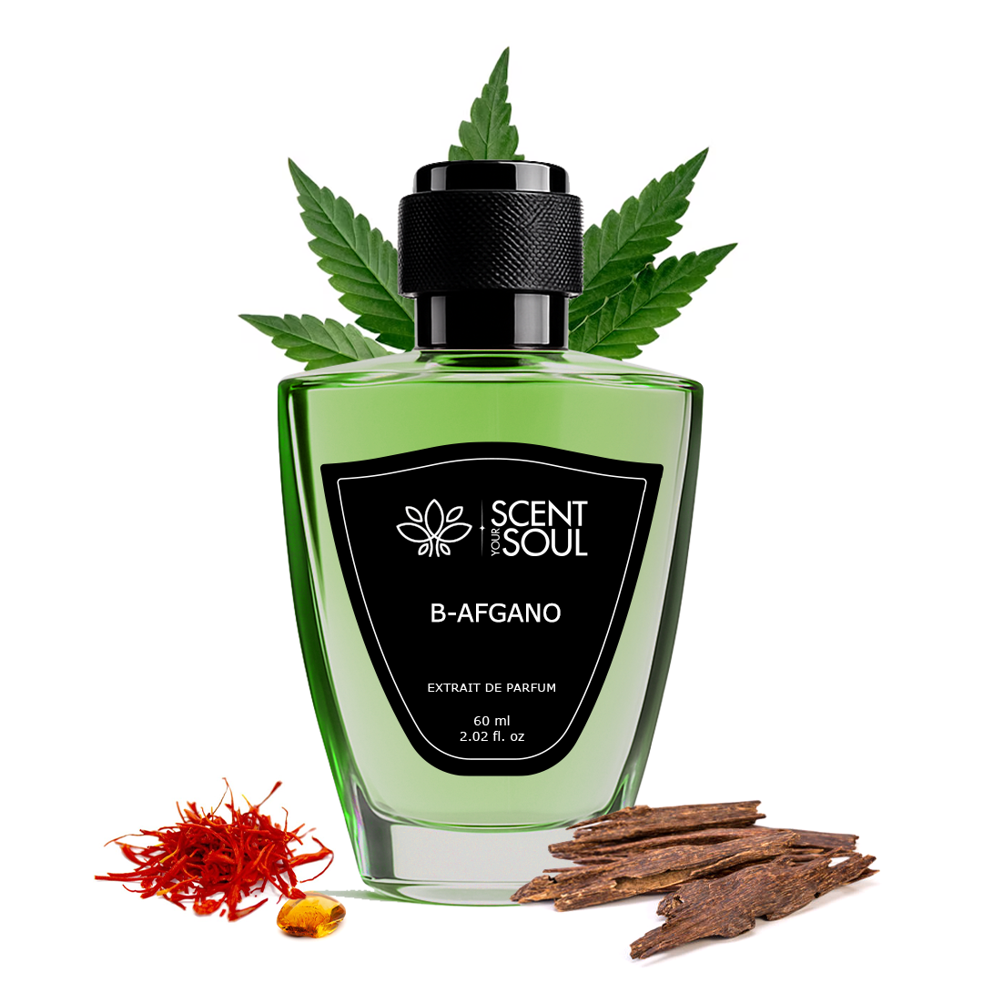 B'Afgano - Strong Green & Woody Fragrance for Men – Inspired by Nasomatttto Blackk Afganoo