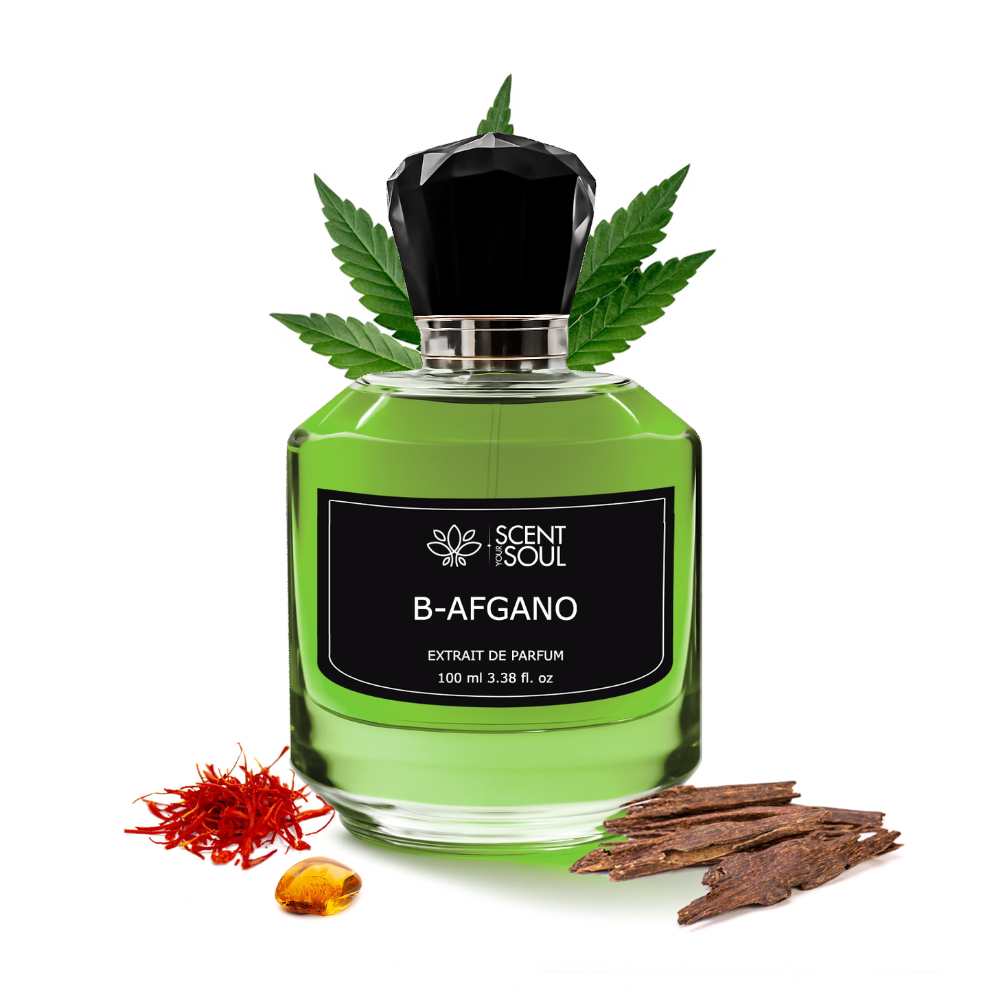 B'Afgano - Strong Green & Woody Fragrance for Men – Inspired by Nasomatttto Blackk Afganoo