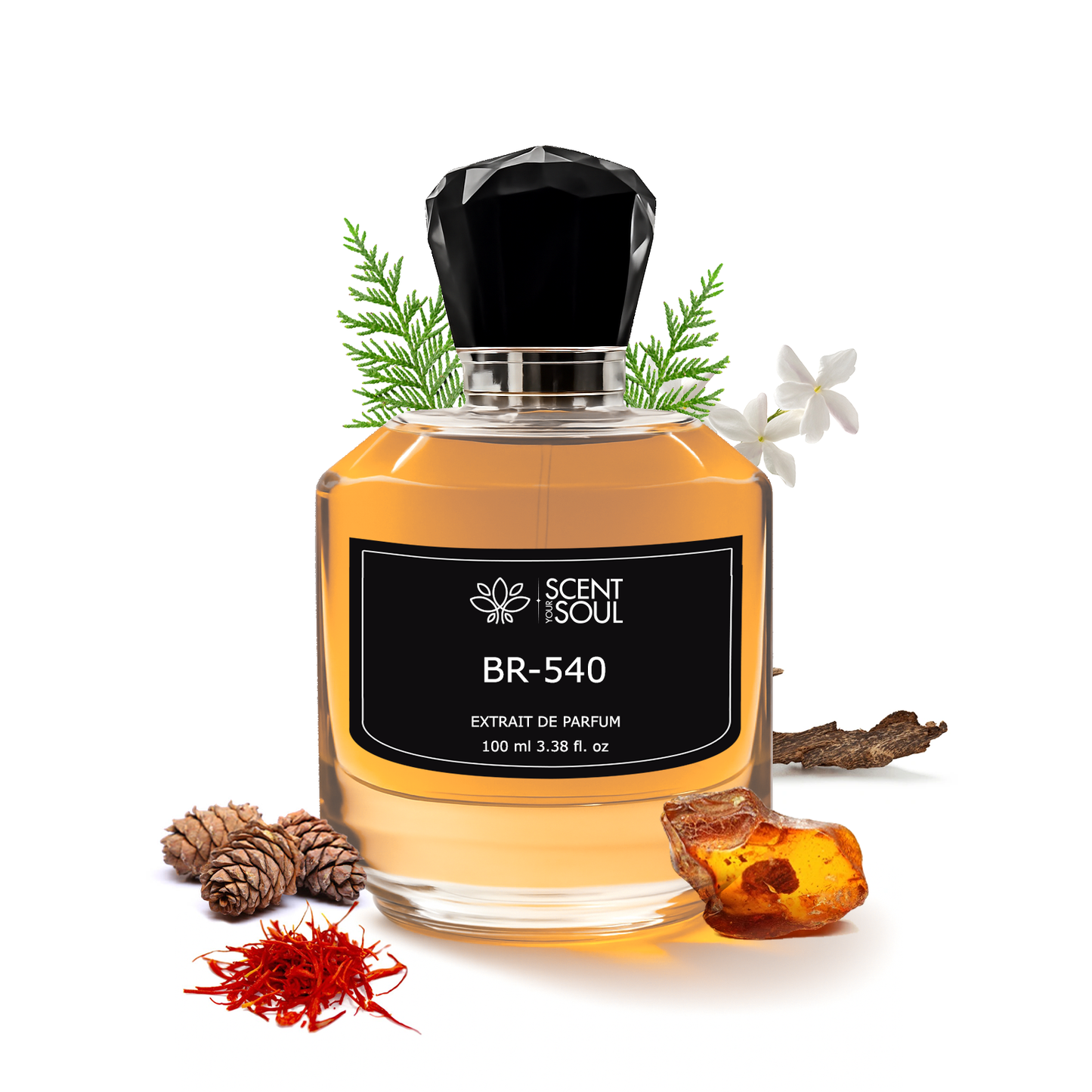 BR 540 Unisex Winter Fall Perfume | Inspired by Baccarattt Rougeee 540 | Woody - Amber - Floral