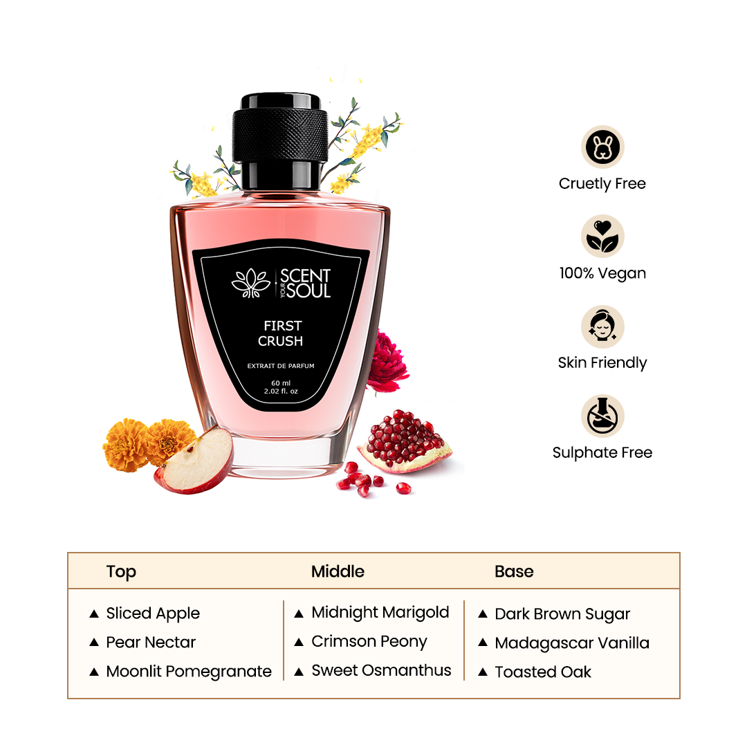 First Crush Eau de Parfum | Inspired by Amelia Rose Coltt Fordd | Scent Your Soul