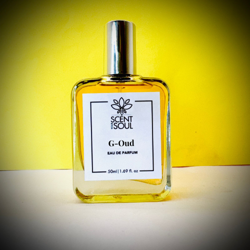 Scent Your Soul's G-Oud Perfume Inspired by Gucci Oud in Premium Glass Bottle
