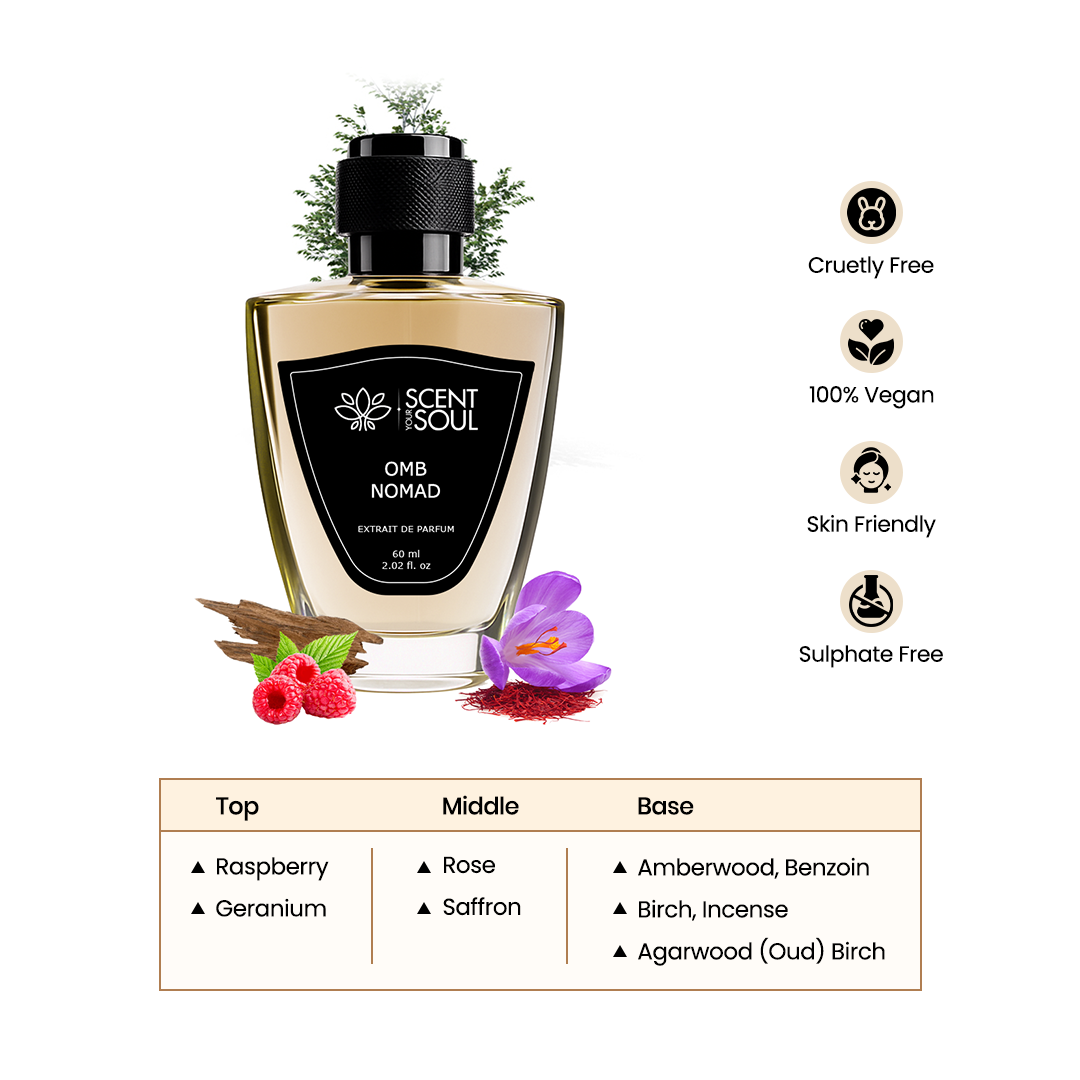 Buy OMB Nomad Extrait DE Parfum | Inspired by Louiss Vuittonn Ombree Nomadee | At Scent Your Soul