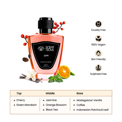 O' PM Extrait De Parfum | Inspired By Y-SL Blackk Opium | Fresh & Fruity