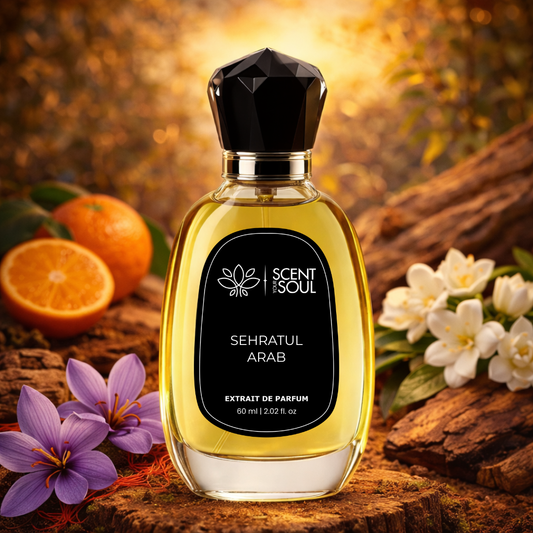 Sehra-Tul-Arab Perfume (60 ml) - Sweet & Woody Luxury Fragrance | Scent Your Soul