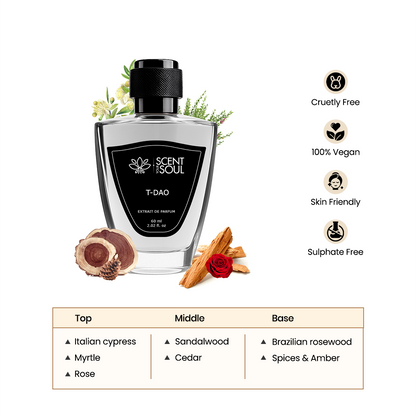 T-Dao Perfume Inspired by Dyptiqueee Tammm Daooo- Spicy Woody Fragrance - SRK Perfume
