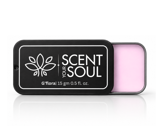 Solid Perfume G'Flora | Alcohol Free | Blend Of Fragrance, Beeswax, and Natural Oils